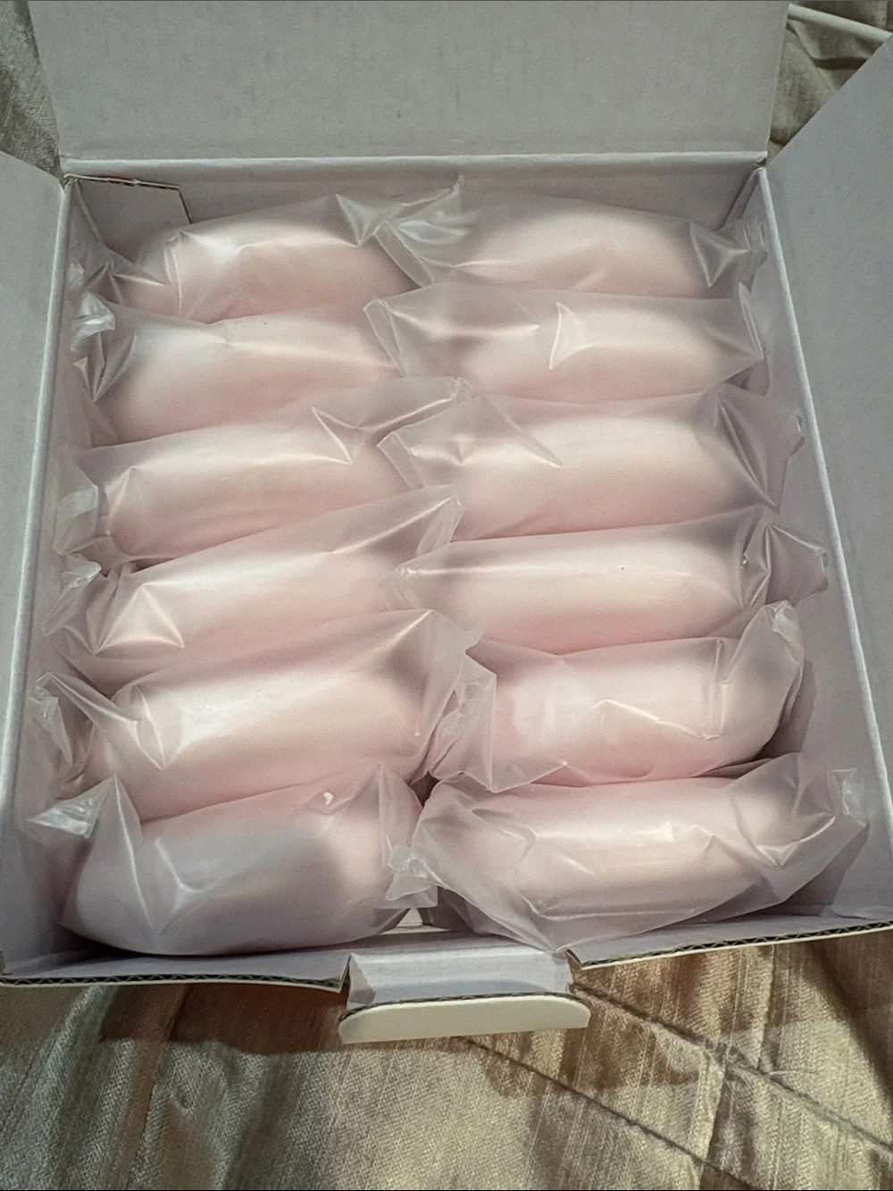 Goat Milk Strawberry Hand Soap - (Pink) 12 Bars NEW in Box